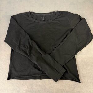 Brandy Melville Classic Black Long Sleeve Tee